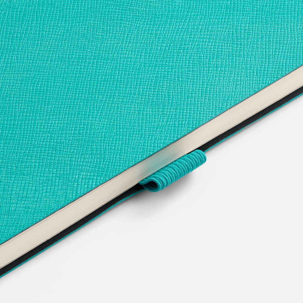 Ежедневник Lungo, недатированный, бирюзовый