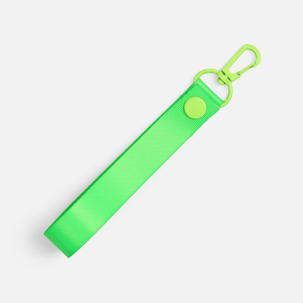 Застежка-карабин Snap Hook, M, желтый неон