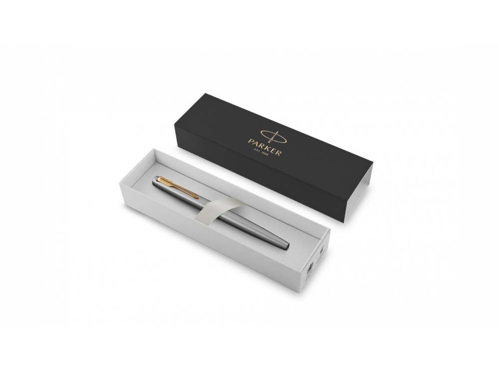 Перьевая ручка Parker Jotter Stainless Steel GT, Mblue Перьевая ручка Parker Jotter Stainless Steel GT, Mblue