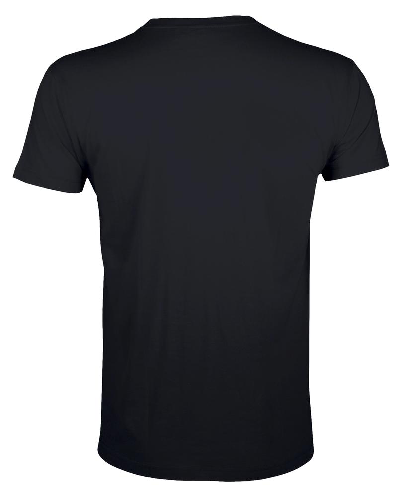 Футболка мужская Regent Fit 150, черная Футболка мужская Regent Fit 150, черная