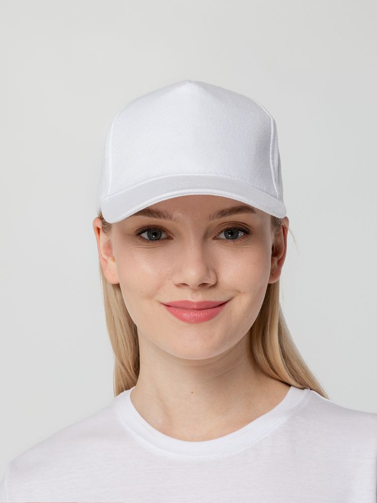 Бейсболка Standard, белая Бейсболка Standard, белая
