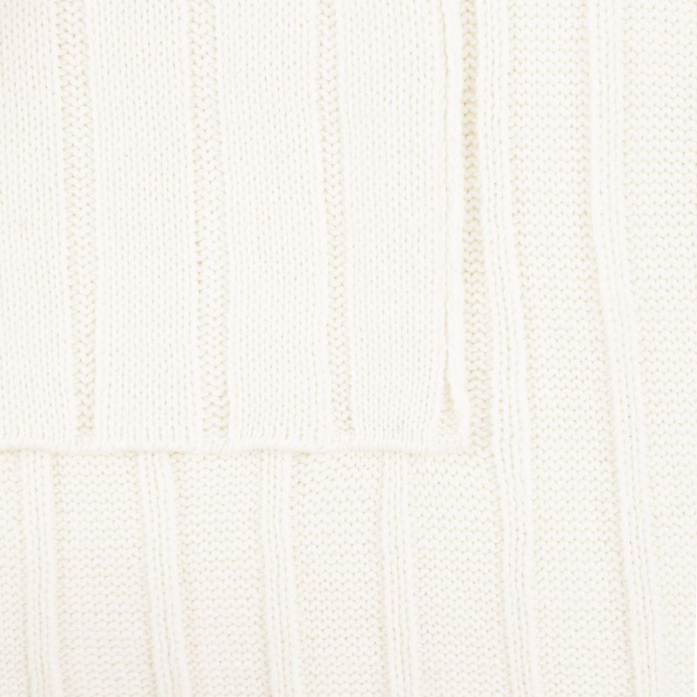 Плед Tressa, белый (молочный)