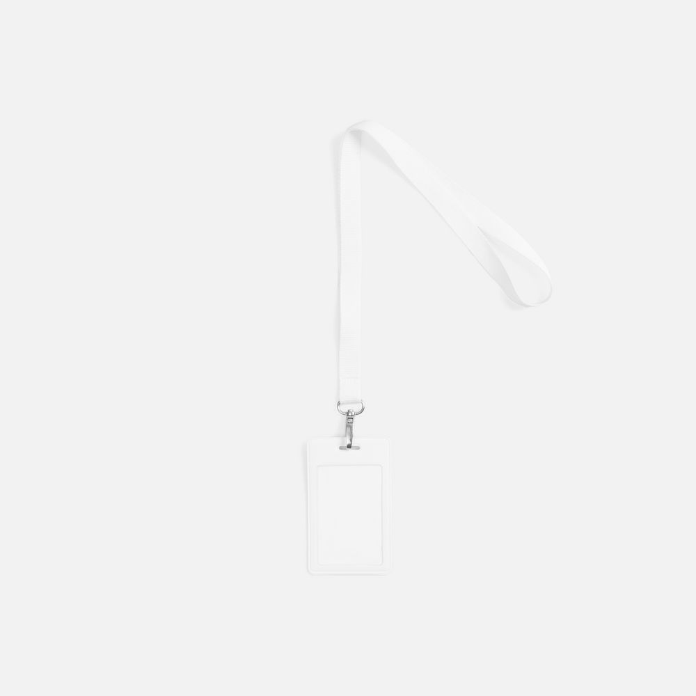 Лента для бейджа Pin, белая Лента для бейджа Pin, белая