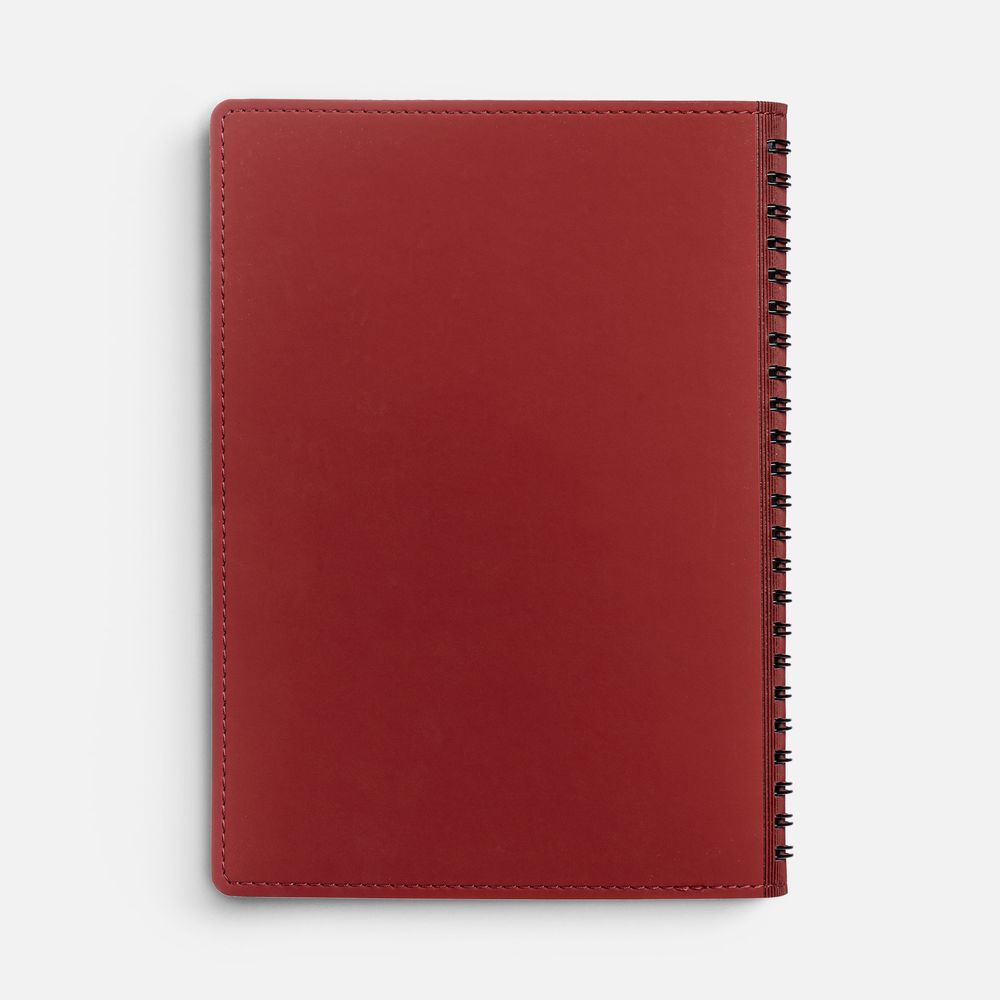 Ежедневник Spring Shall, недатированный, красный
