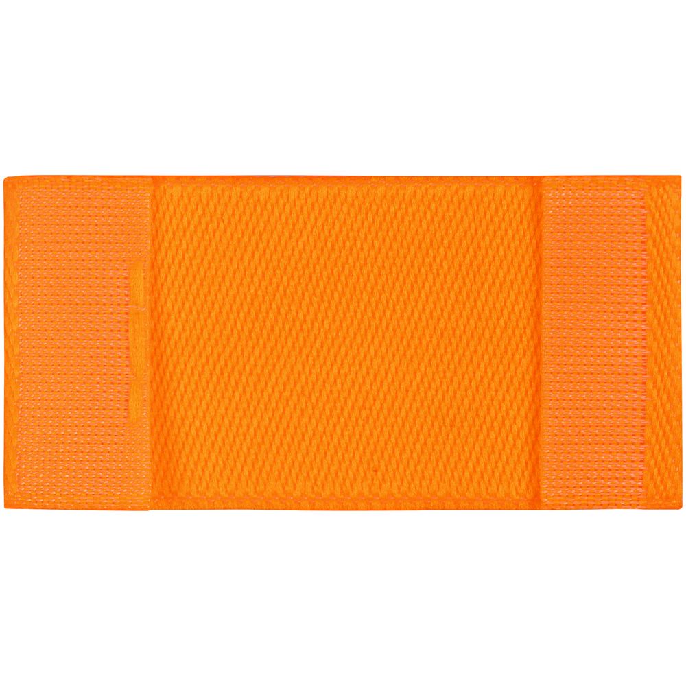 Лейбл тканевый Epsilon, XXS, оранжевый неон