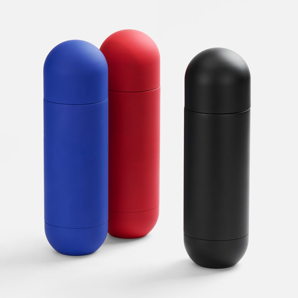 Термос Tubula Soft Touch, красный