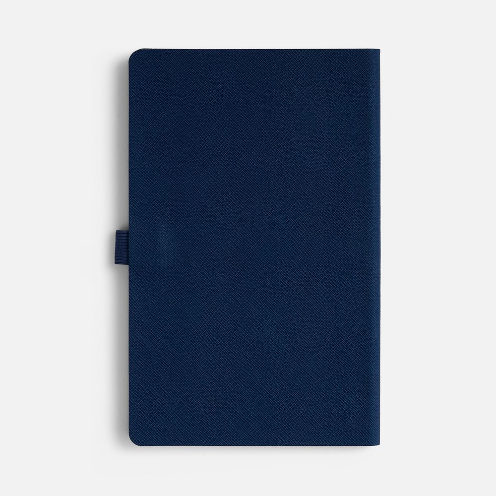 Ежедневник Lungo, недатированный, темно-синий
