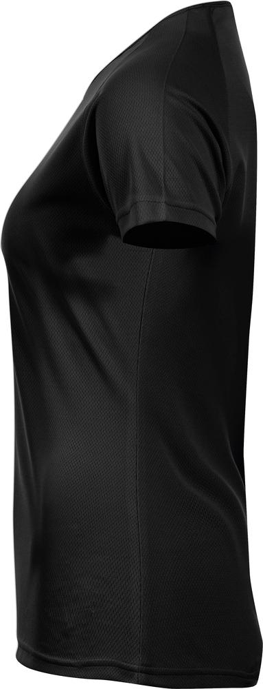 Футболка женская Sporty Women 140, черная Футболка женская Sporty Women 140, черная