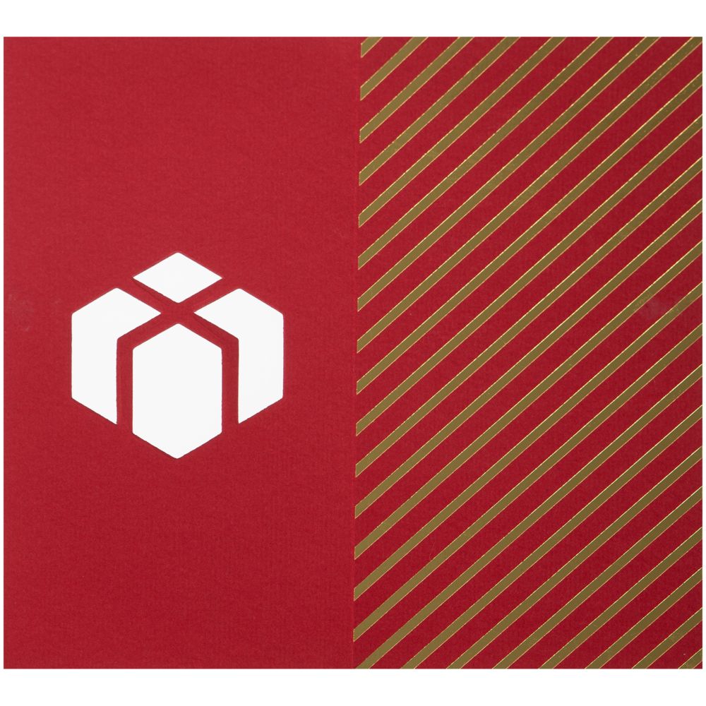 Открытка Season's Greetings, с изображением подарка Открытка Season's Greetings, с изображением подарка