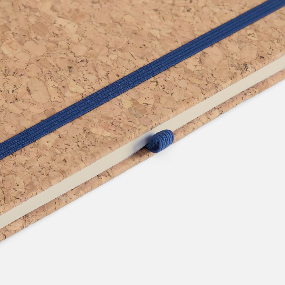 Блокнот Corkfolio, синий