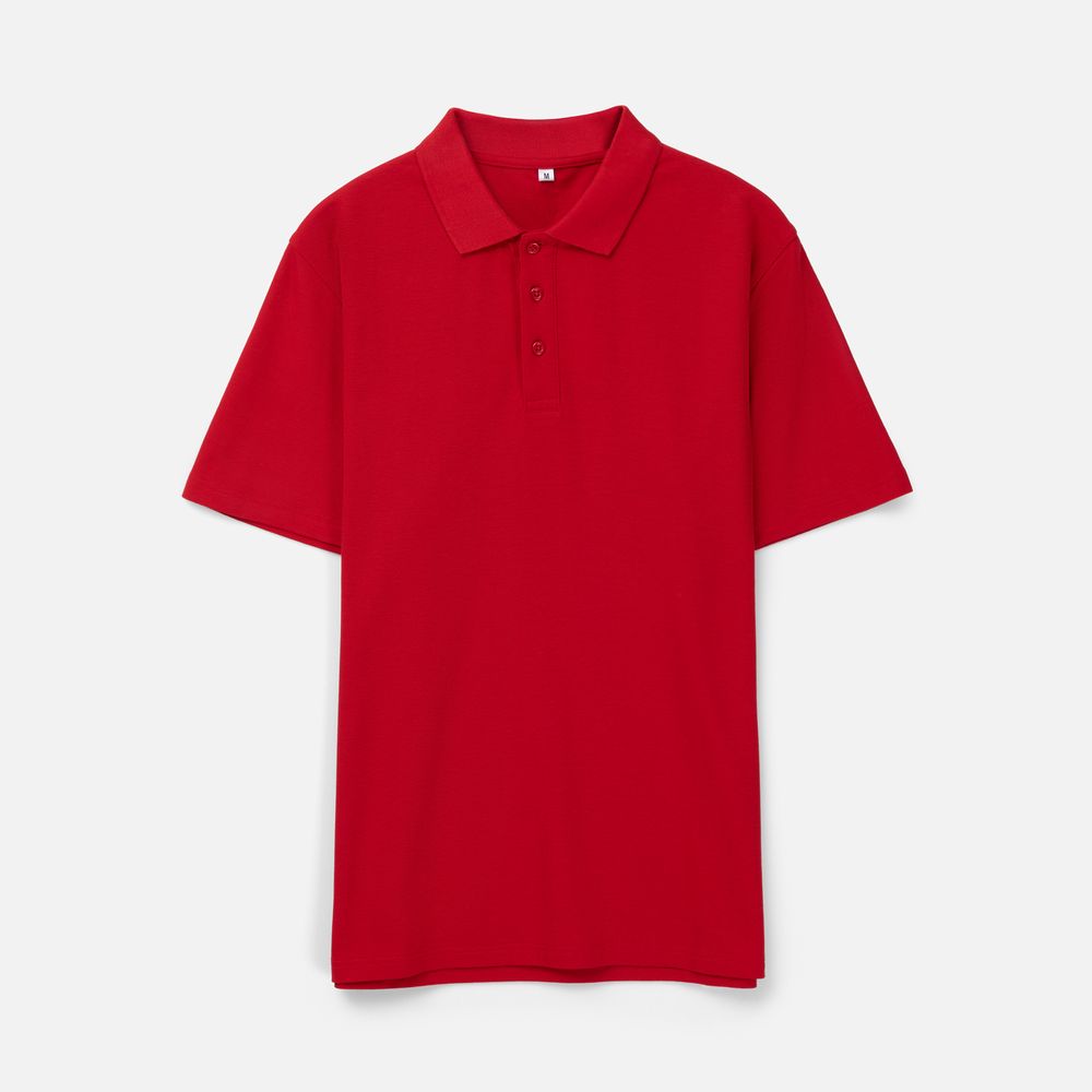 Рубашка поло унисекс Tervise, красная