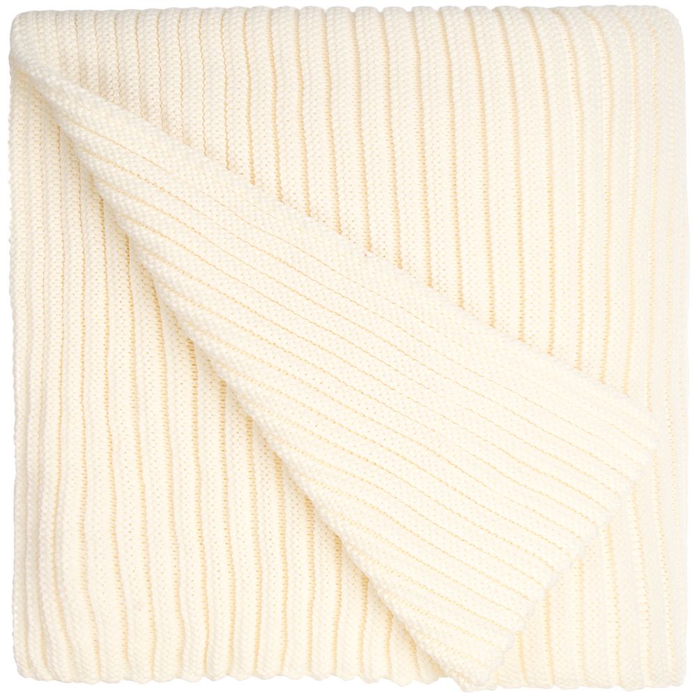 Плед Quill, белый (молочный)