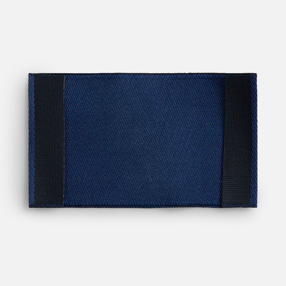 Лейбл тканевый Epsilon, M, темно-синий