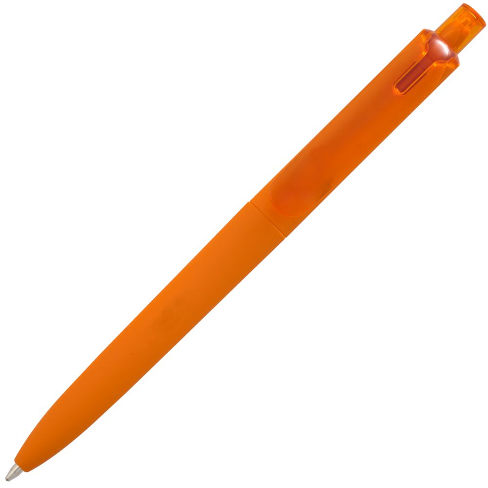 Ручка шариковая Prodir DS8 PRR-Т Soft Touch, оранжевая Ручка шариковая Prodir DS8 PRR-Т Soft Touch, оранжевая