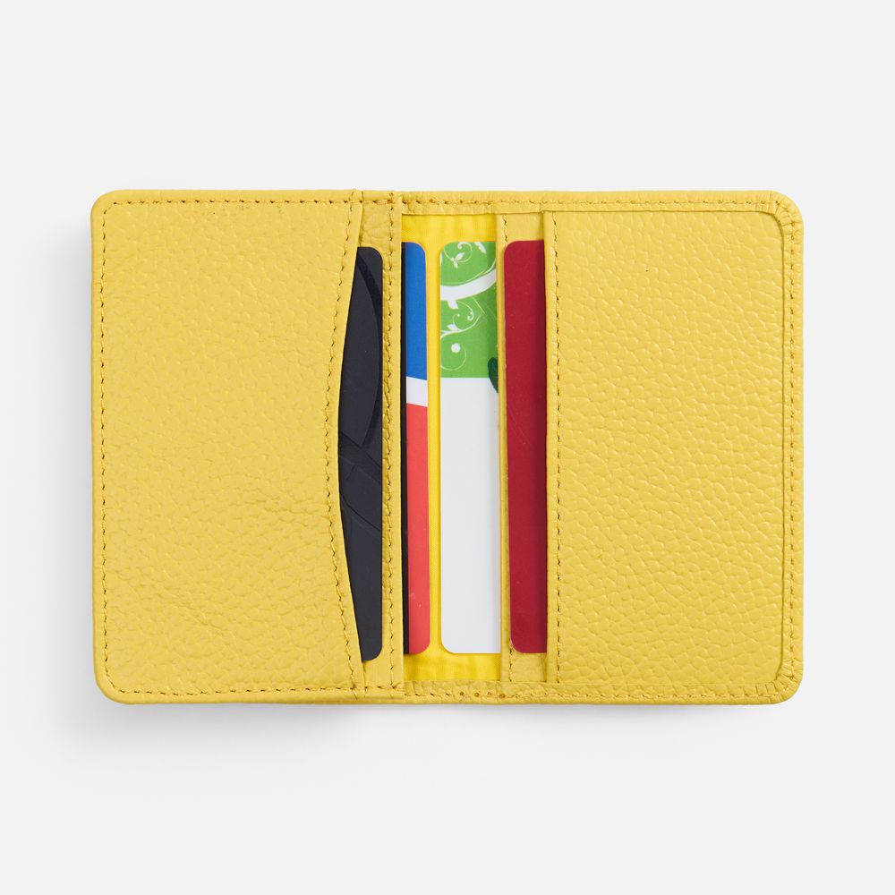Футляр для визиток Unison, желтый