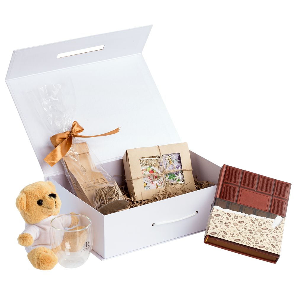 Коробка Case, подарочная, белая Коробка Case, подарочная, белая