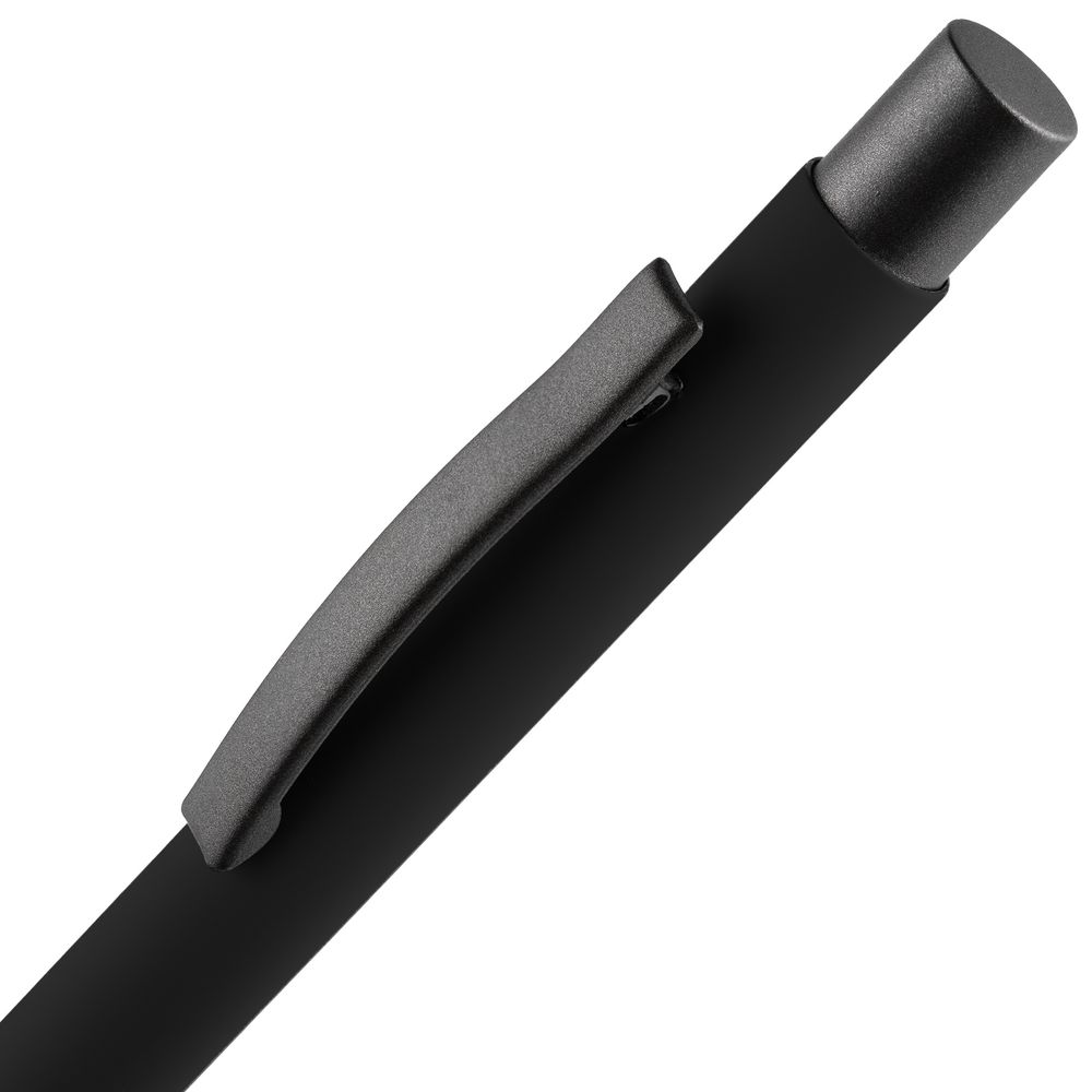 Ручка шариковая Atento Soft Touch, черная Ручка шариковая Atento Soft Touch, черная