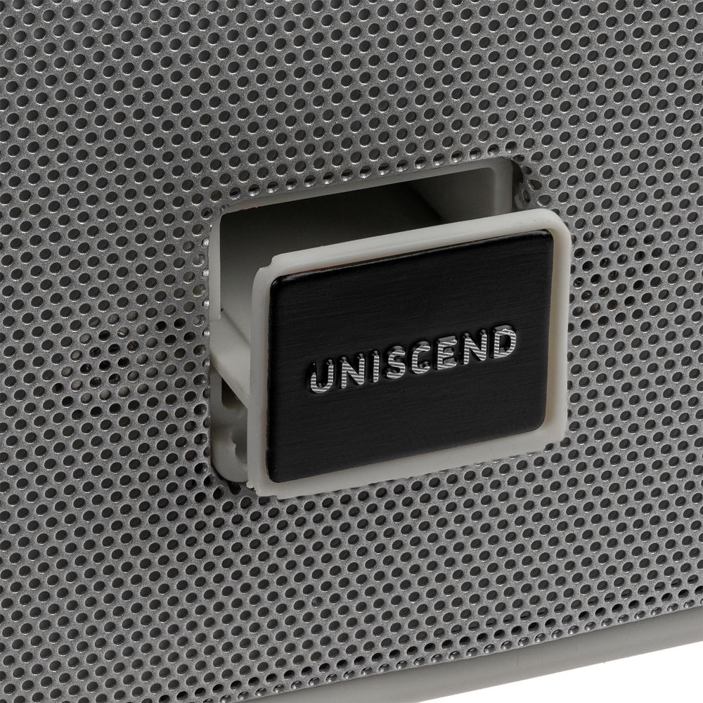 Беспроводная стереоколонка Uniscend Roombox, светло-серая Беспроводная стереоколонка Uniscend Roombox, светло-серая