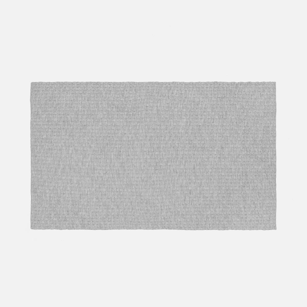 Плед Braidera, серебристо-серый меланж