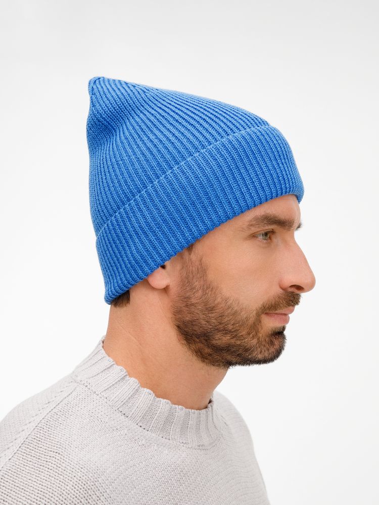 Шапка Nobilis Mono, синяя (аква)