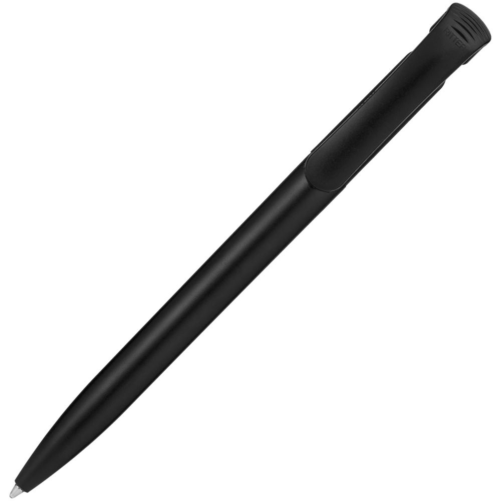 Ручка шариковая Clear Solid, черная Ручка шариковая Clear Solid, черная