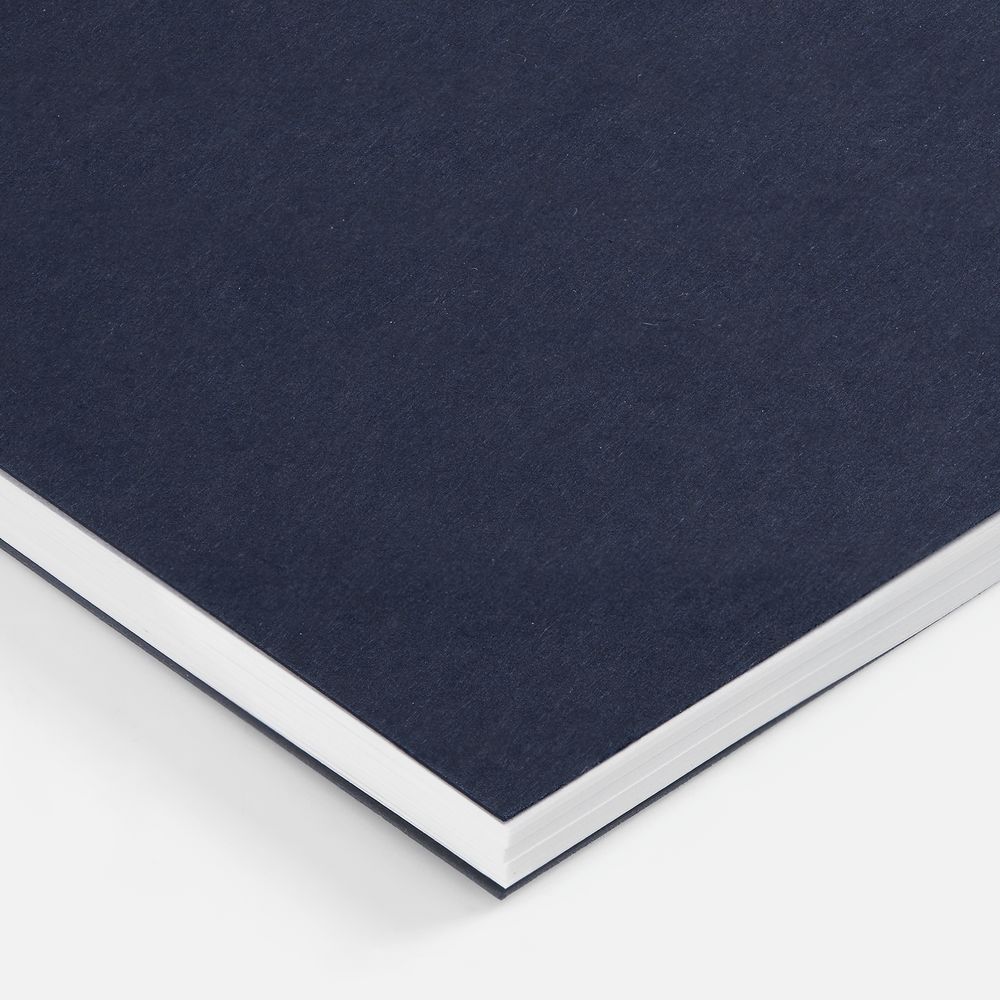 Блокнот Salvador в клетку, темно-синий