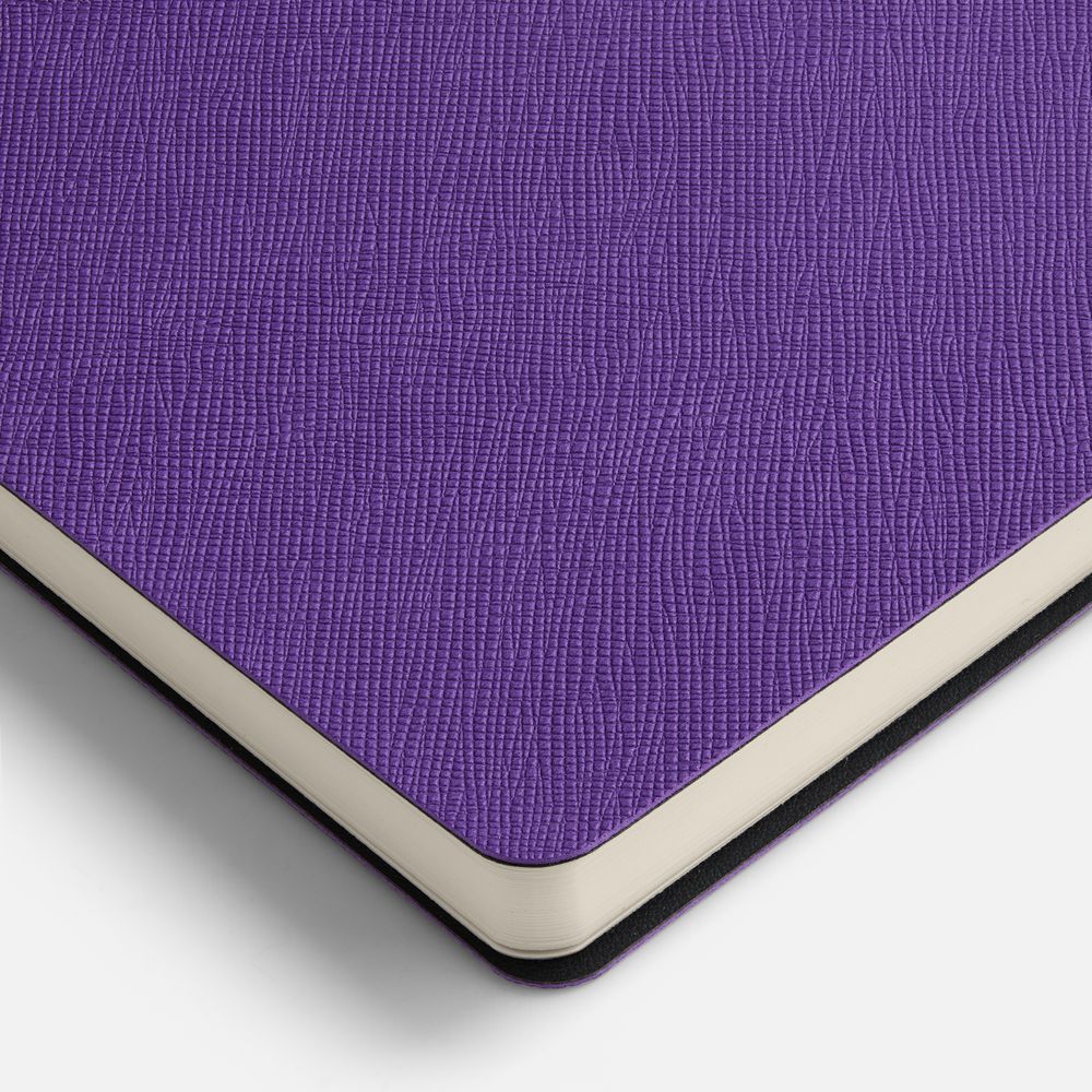 Ежедневник Lungo, недатированный, фиолетовый