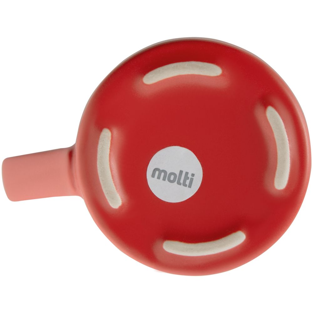 Кружка Modern Bell, матовая, красная Кружка Modern Bell, матовая, красная