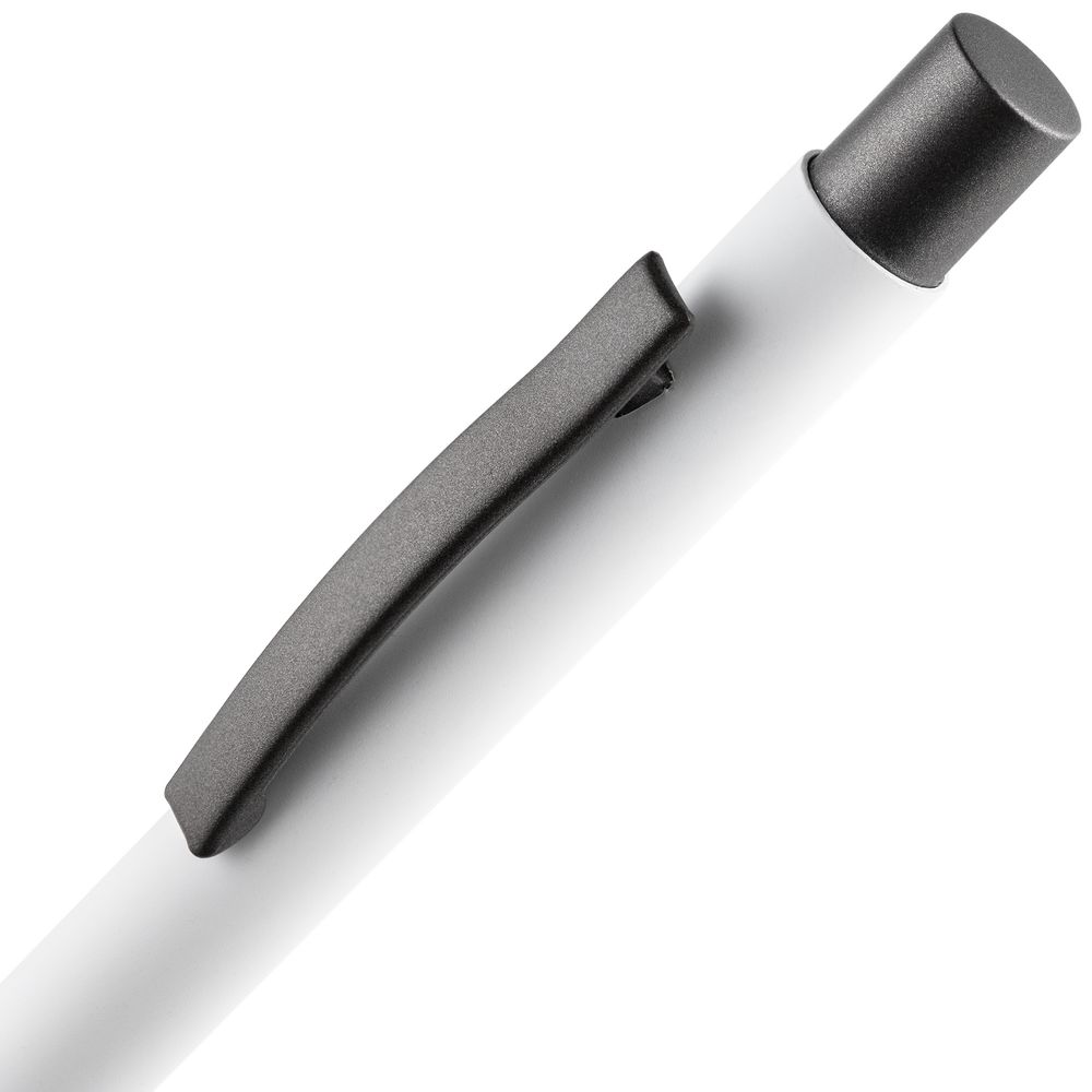 Ручка шариковая Atento Soft Touch, белая Ручка шариковая Atento Soft Touch, белая