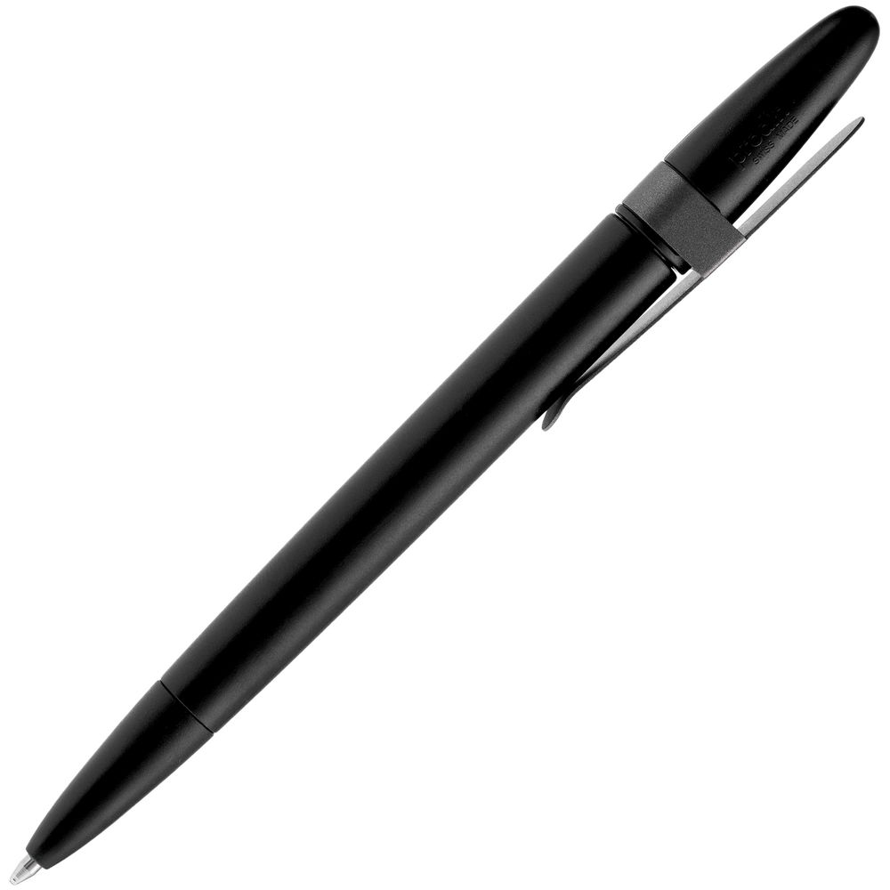 Ручка шариковая Prodir DS5 TSM Metal Clip, черная Ручка шариковая Prodir DS5 TSM Metal Clip, черная