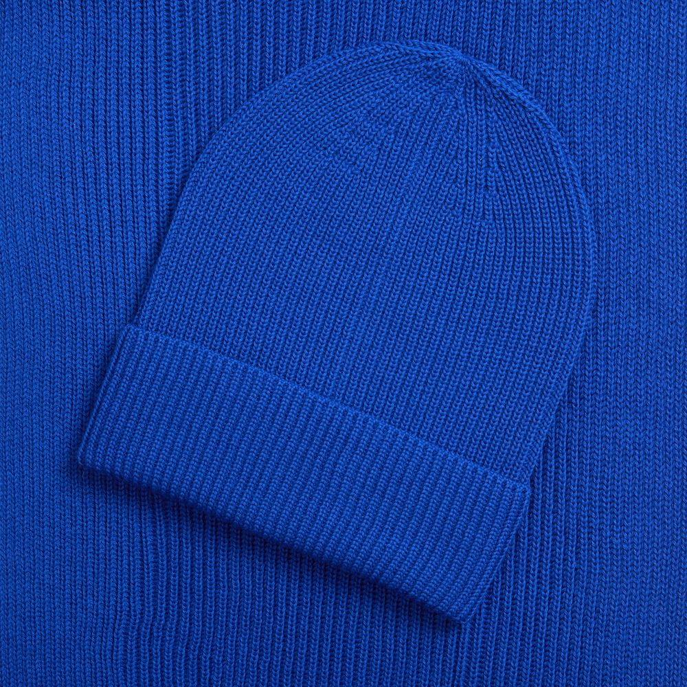 Шарф Nobilis Mono, ярко-синий