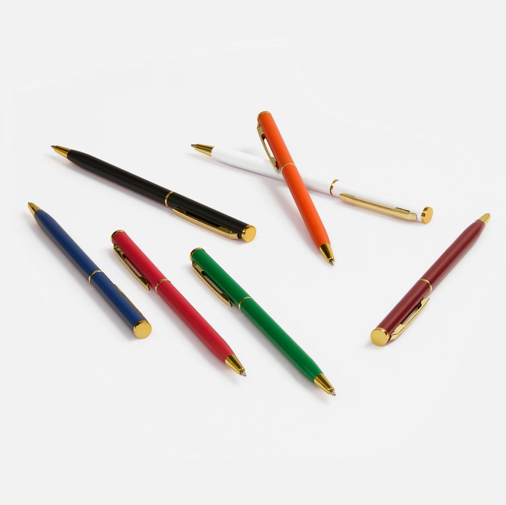 Ручка шариковая Hotel Gold, ver.2, матовая черная