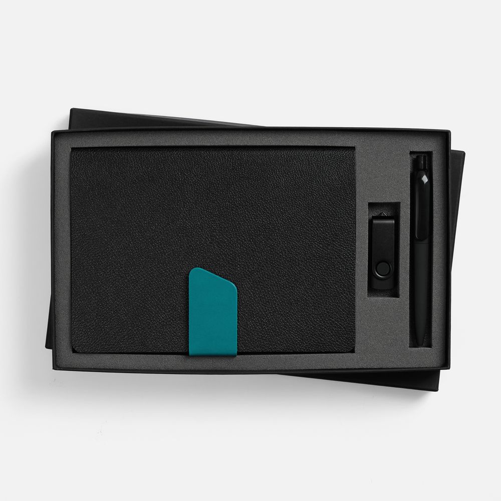 Набор Boom Memory, черный с бирюзовым Набор Boom Memory, черный с бирюзовым