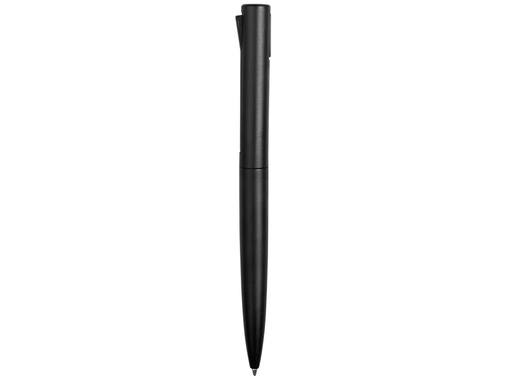 Ручка металлическая шариковая Bevel, черный Ручка металлическая шариковая Bevel, черный