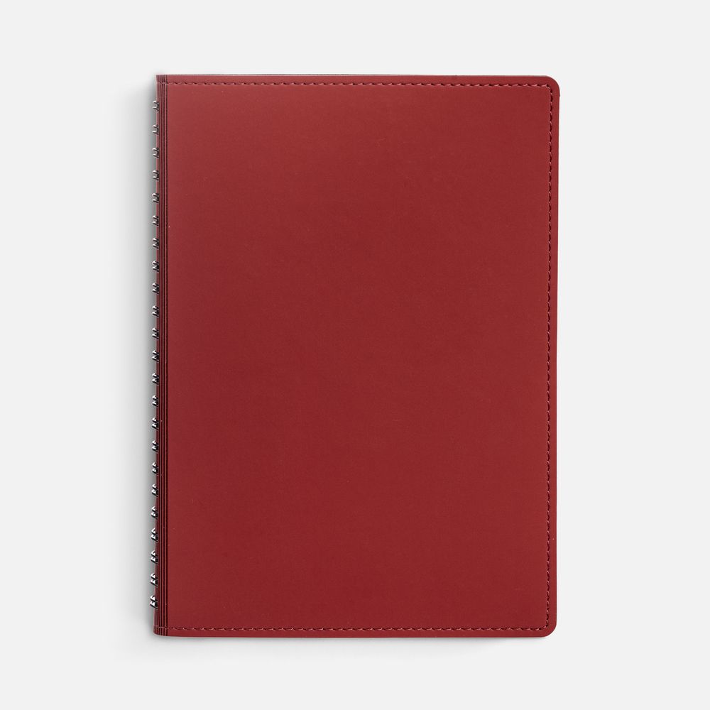 Ежедневник Spring Shall, недатированный, красный