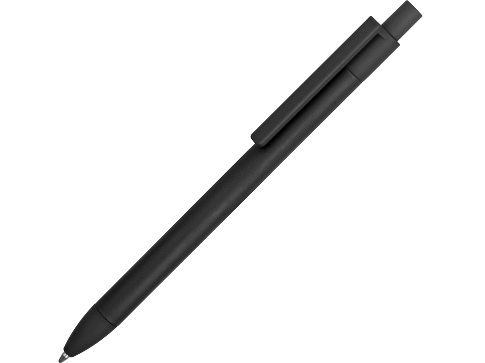 Ручка металлическая soft-touch шариковая Haptic, черный Ручка металлическая soft-touch шариковая Haptic, черный