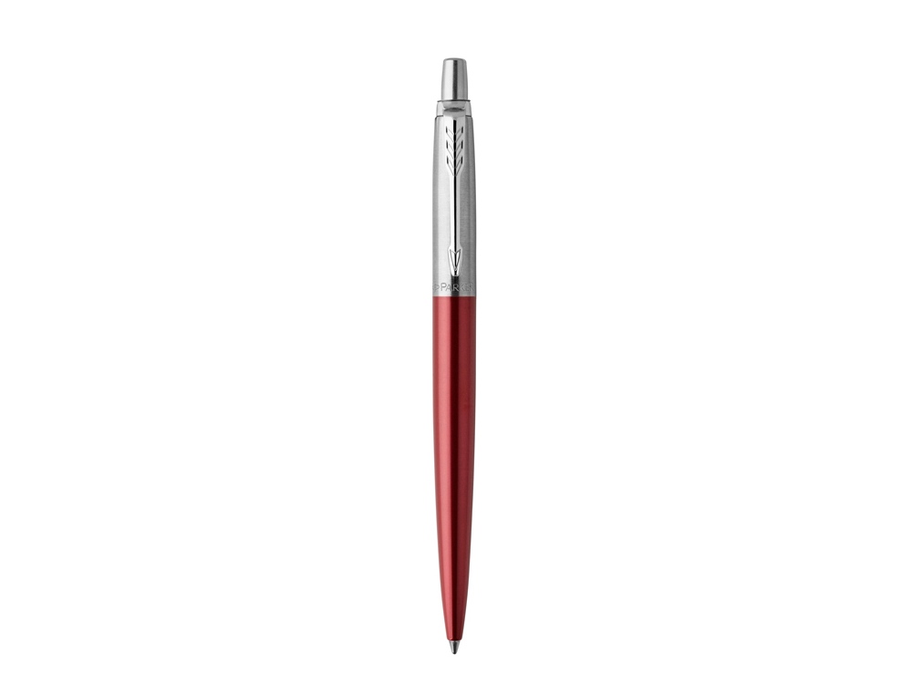 Шариковая ручка Parker Jotter Essential, Kensington Red CT, стержень: M, цвет чернил : blue или blac Шариковая ручка Parker Jotter Essential, Kensington Red CT, стержень: M, цвет чернил : blue или blac