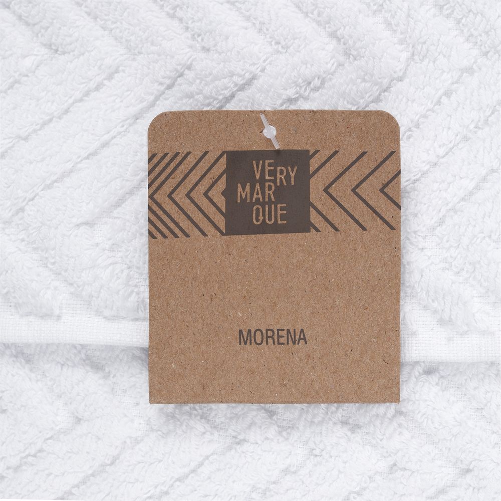 Полотенце Morena, среднее, белое Полотенце Morena, среднее, белое