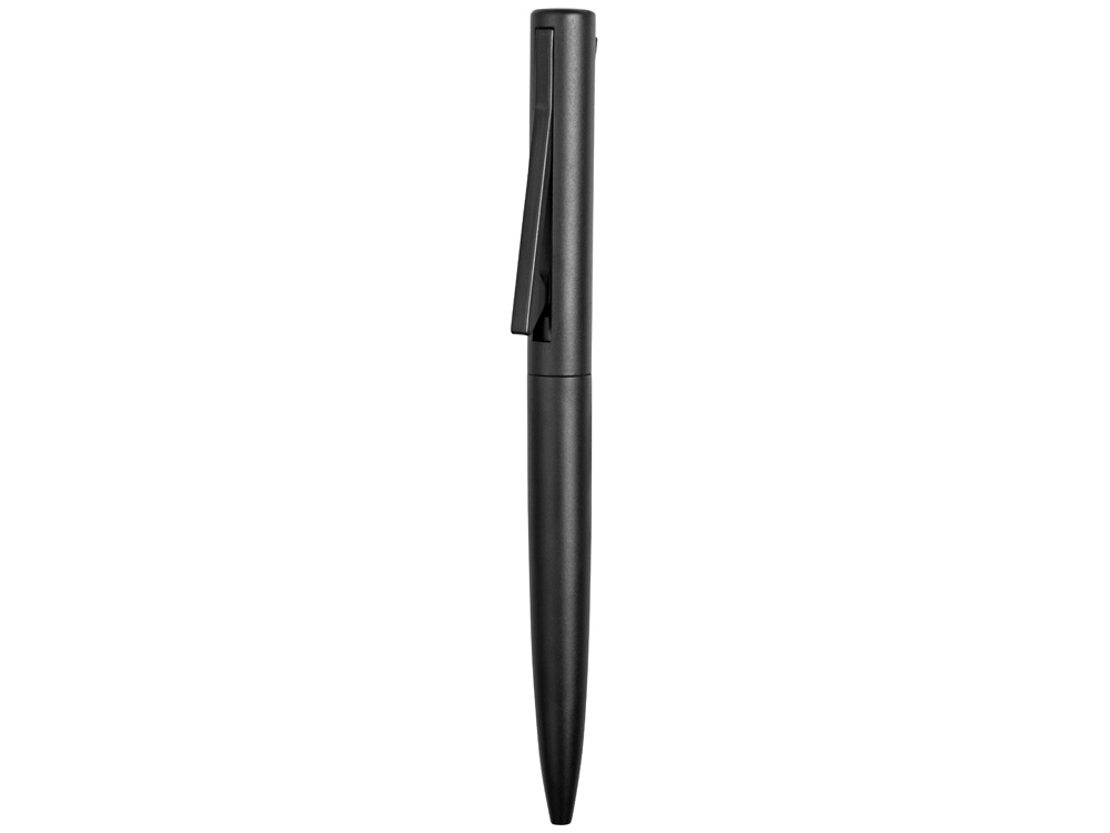 Ручка металлическая шариковая Bevel, черный Ручка металлическая шариковая Bevel, черный