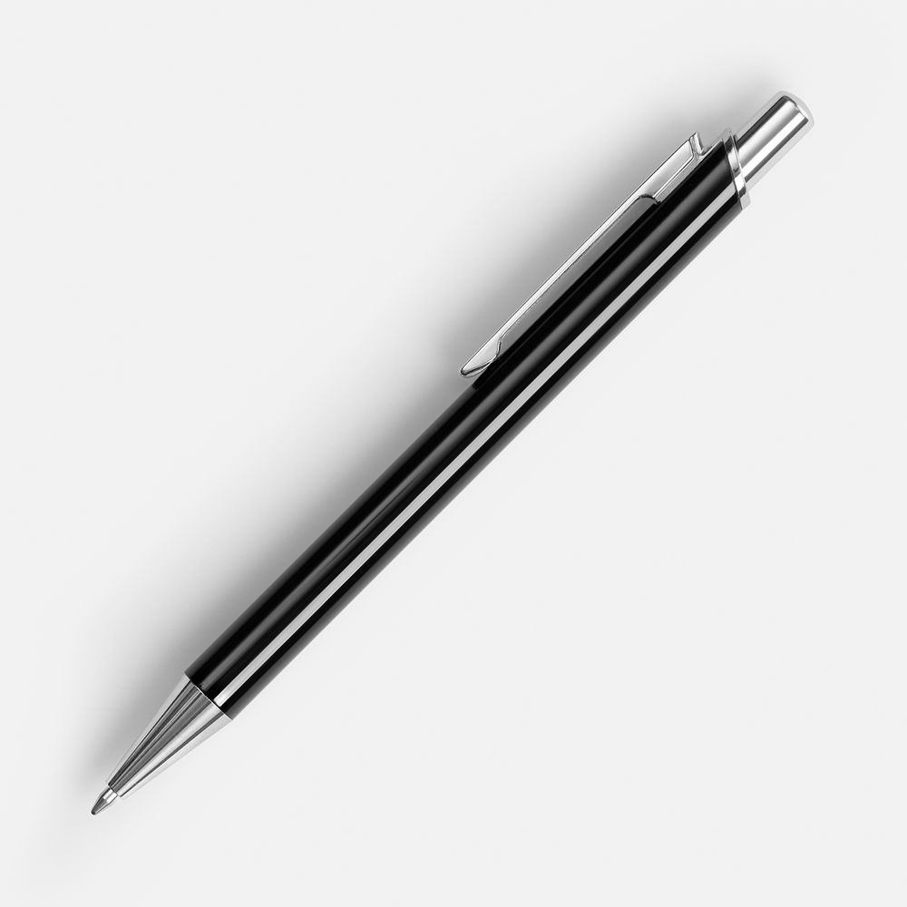 Ручка шариковая Arvent Glossy, черная Ручка шариковая Arvent Glossy, черная