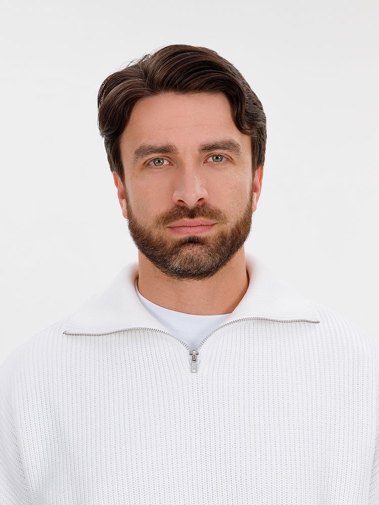 Джемпер Siluetti Birne, молочно-белый