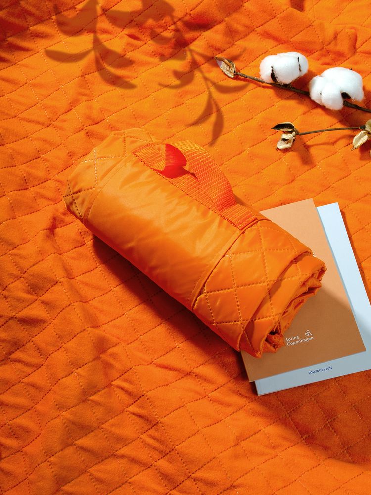 Плед для пикника Comfy, оранжевый Плед для пикника Comfy, оранжевый
