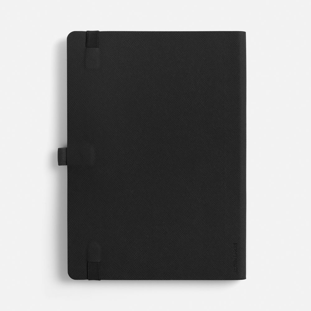 Ежедневник Peel Flex, недатированный, черный