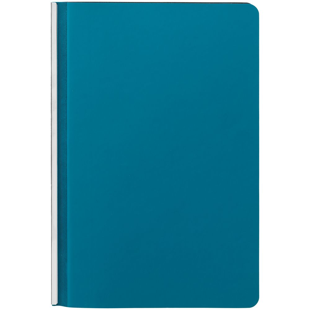 Ежедневник Aspect на заказ, недатированный, бирюзовый