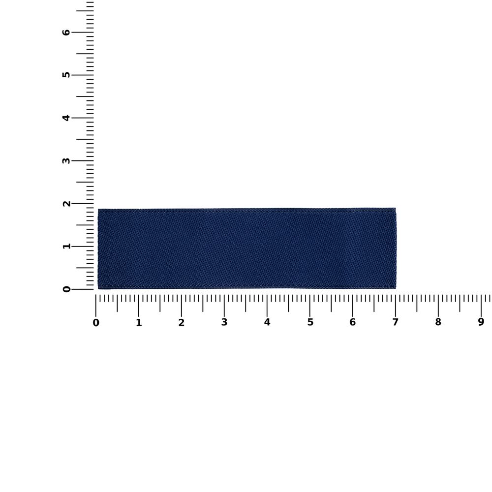 Лейбл тканевый Epsilon, S, темно-синий