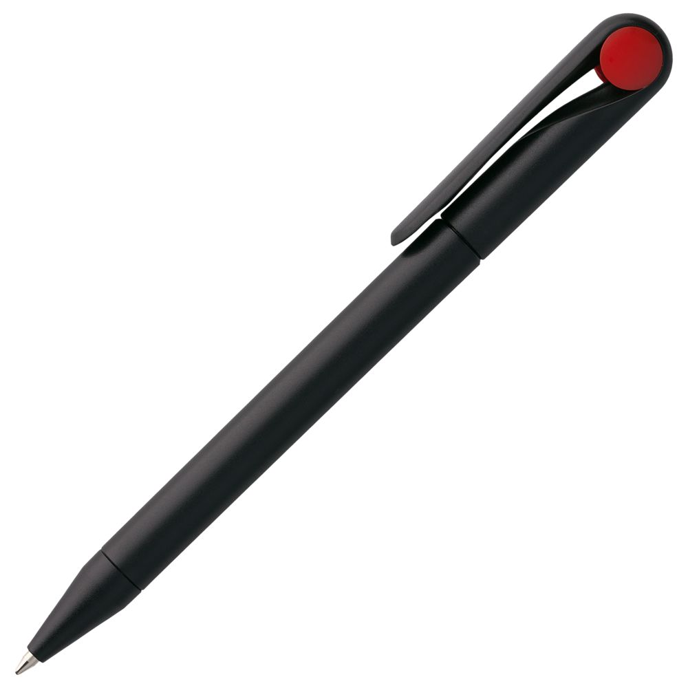 Ручка шариковая Prodir DS1 TMM Dot, черная с красным Ручка шариковая Prodir DS1 TMM Dot, черная с красным