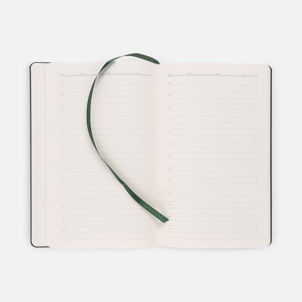 Ежедневник Magnet Shall, недатированный, зеленый