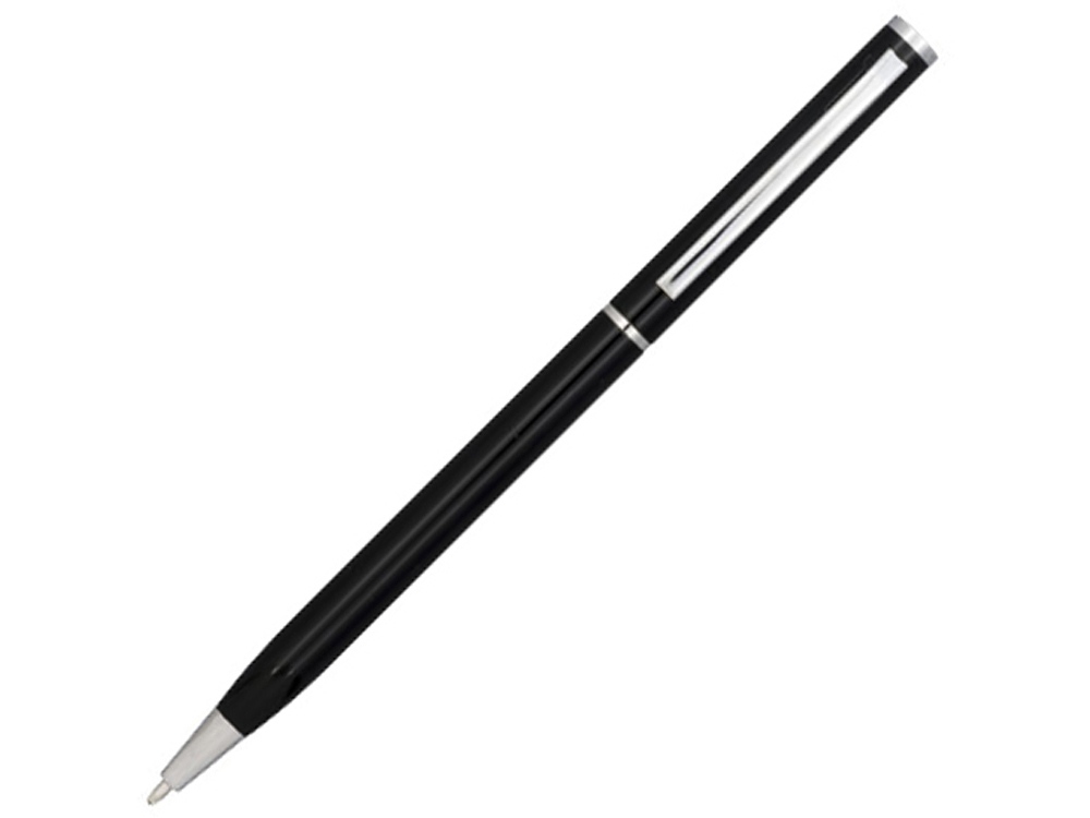 Ручка металлическая шариковая Slim, черный Ручка металлическая шариковая Slim, черный