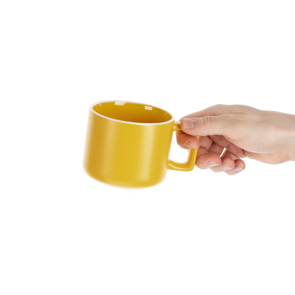 Чашка Fusion, ver.2, желтая