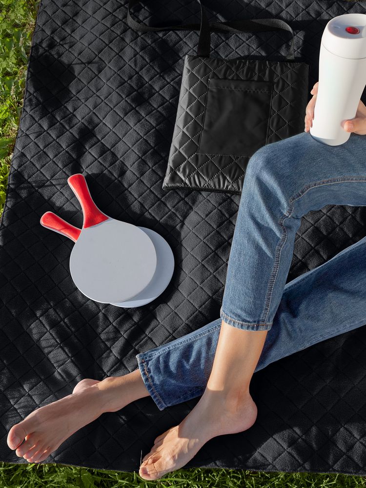 Плед для пикника Soft & Dry, черный Плед для пикника Soft & Dry, черный